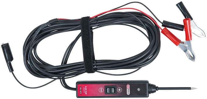 Spanningstester 6-24V DC met 5m kabel
