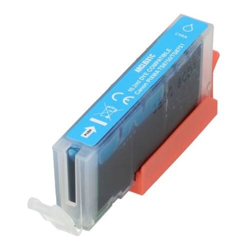 PrintAbout Inktcartridge CLI-531C Cyaan geschikt voor Canon