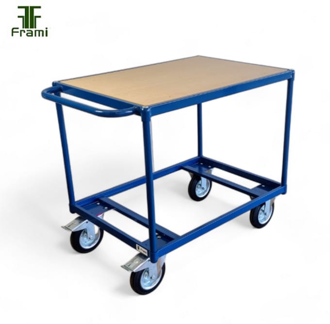 FRAMI tafelwagen 1000 x 700 mm met 1 legbord