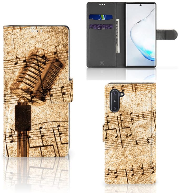 Samsung Galaxy Note 10 Telefoonhoesje met foto Bladmuziek