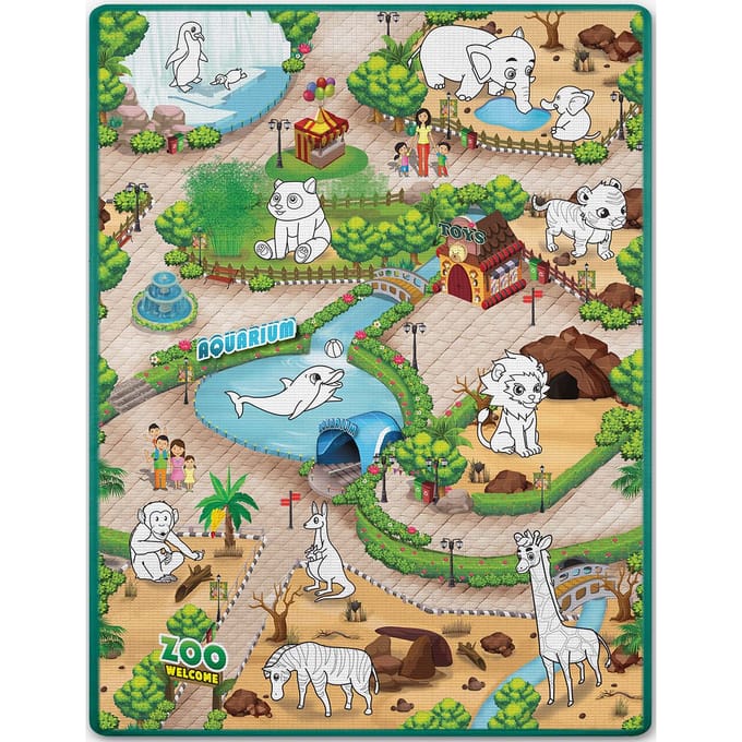 Schildermat 90 x 120 cm + 80 Ricokids alcoholstiften