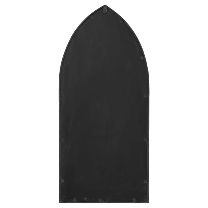 Miroir Noir 100x45 cm Fer pour Usage Intérieur