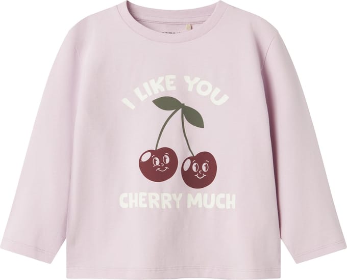 NAME IT - NMFBERRIE NREG LS TOP - Meisjes - Lange mouwen shirts - Maat 92