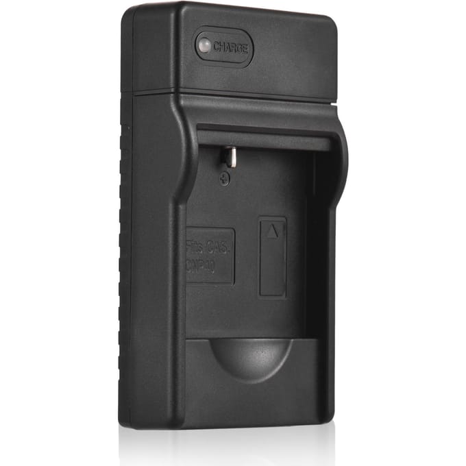NP-40 batterijlader met LED-indicator Type-C poort en USB-kabelvervanging voor Casio zwart