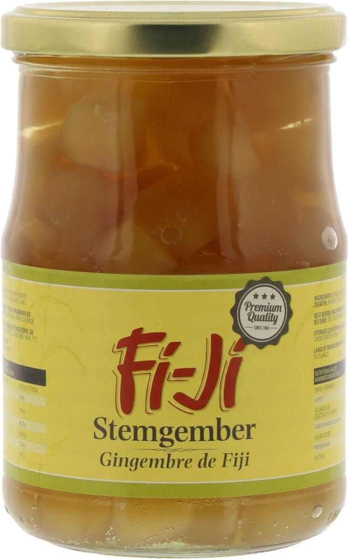 Fiji Gember blokjes - Pot 720 gram