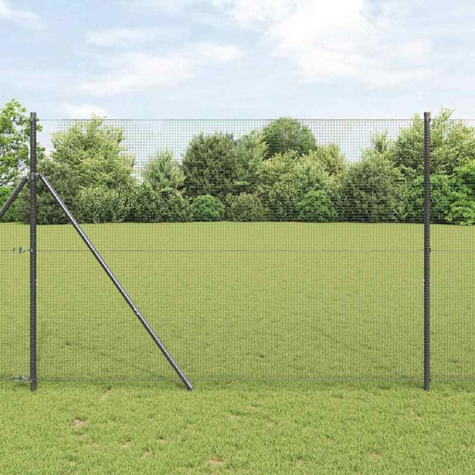vidaXL - Gelast - gaashek - 2500 - x - 150 - cm - Grijs