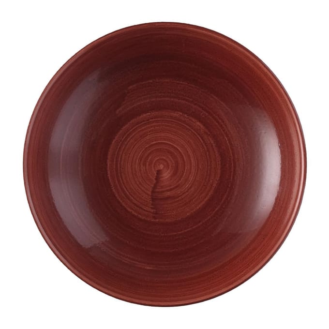 Churchill Stonecast Patina Red Rust Evolve Coupe Schalen 248mm (12 stuks)