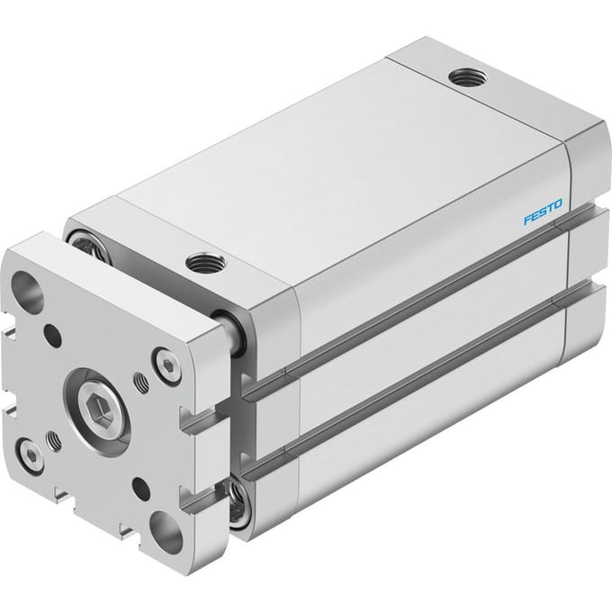 Festo Compacte Cilinder 50mm Boring 80mm Slag ISO 21287 Dubbelwerkend - 554267 - P2DPS