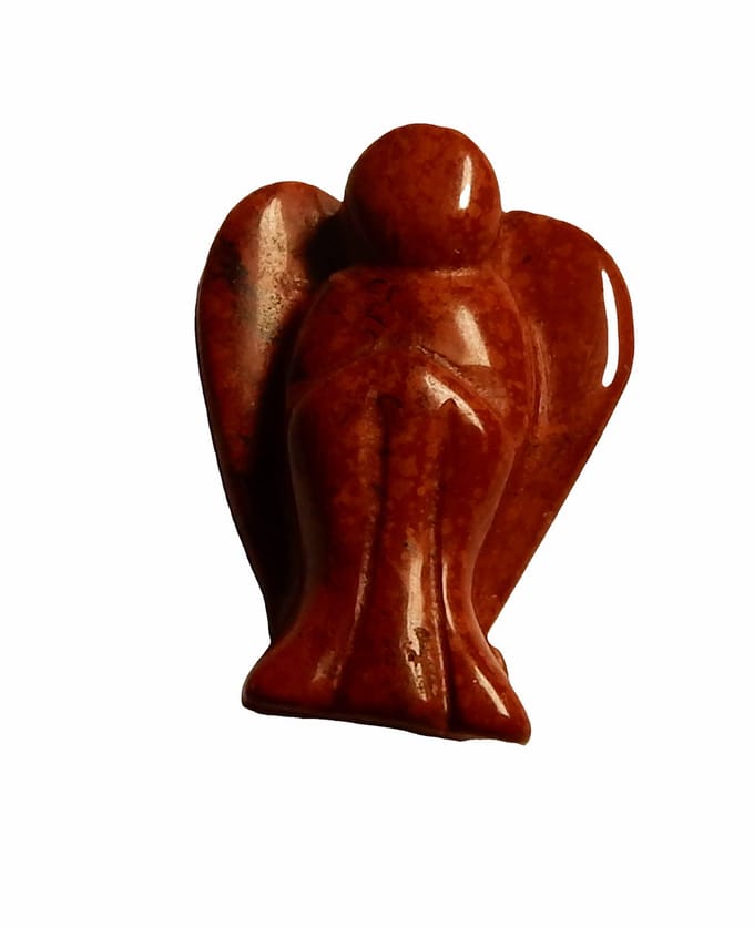 Jaspis Rood Zak Engeltje