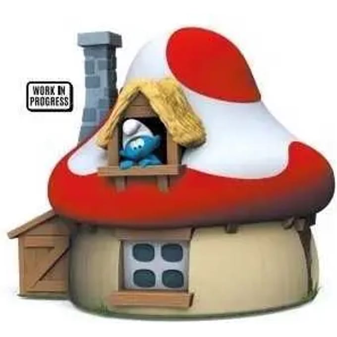 Spaarpot van de smurfen - Plastoy - 15 cm