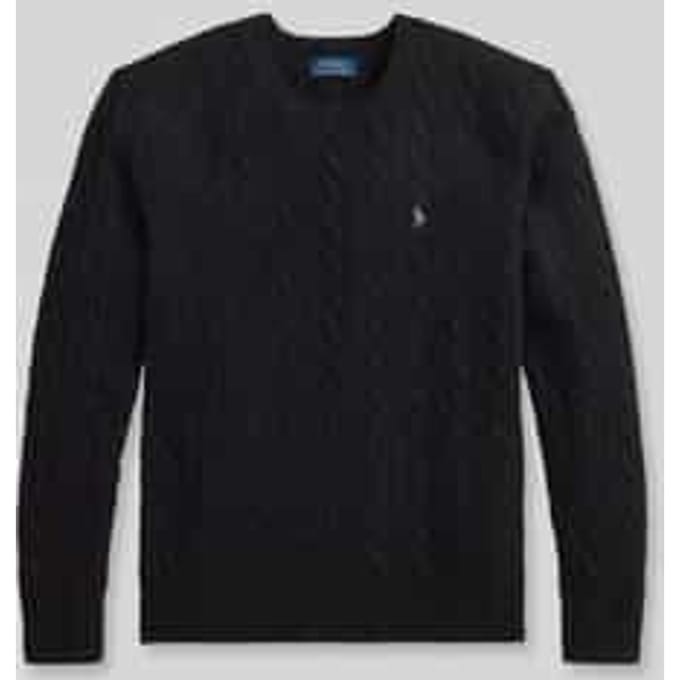 Regular fit pullover van mix van wol en kasjmier