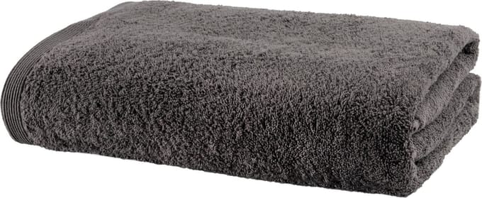 Casilin - Como - Badlaken - 100x150cm  - Grey Charcoal -Donkergrijs