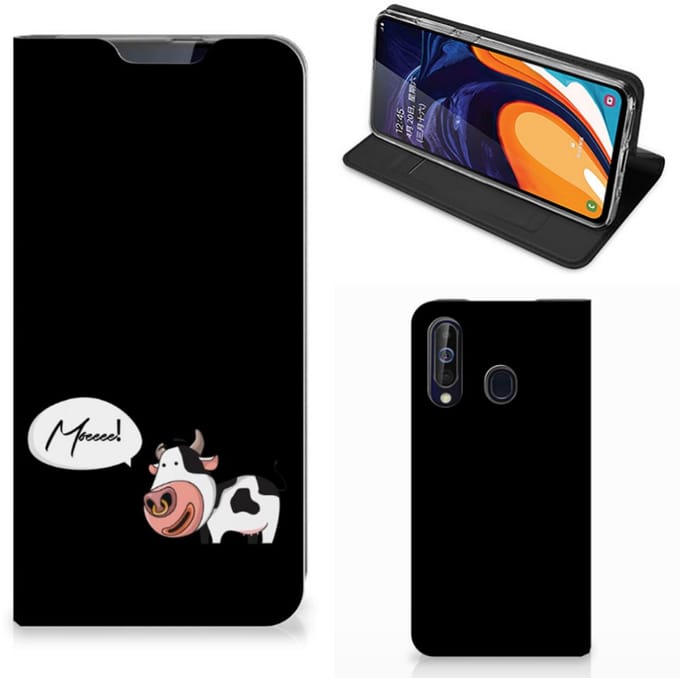Samsung Galaxy A60 Magnet Case Cow