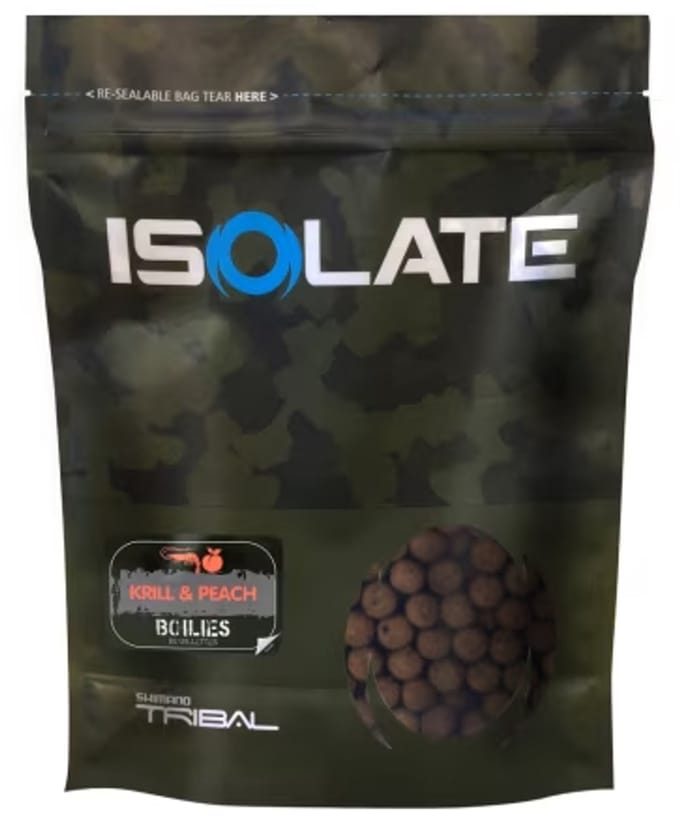 Shimano Bait Isolate Boillie 3 kg - Maat : Krill Peach 24mm