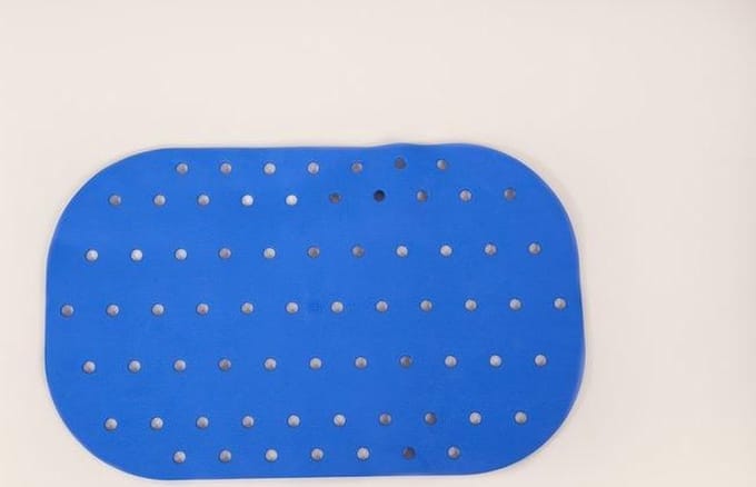Anti-slip bad- en douchematten - badmat klein blauw - Atlantis