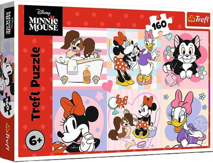 Puzzel Kleurrijke Minnie-dag 160 - Puzzel met 160 stukken