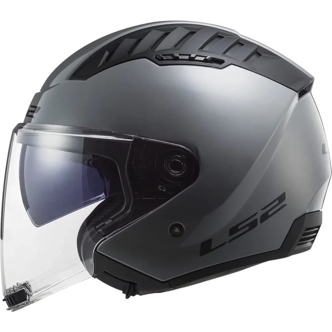 LS2 OF600 Copter II Solid Nardo Grijs 06 Jethelm - Maat XS - Helm
