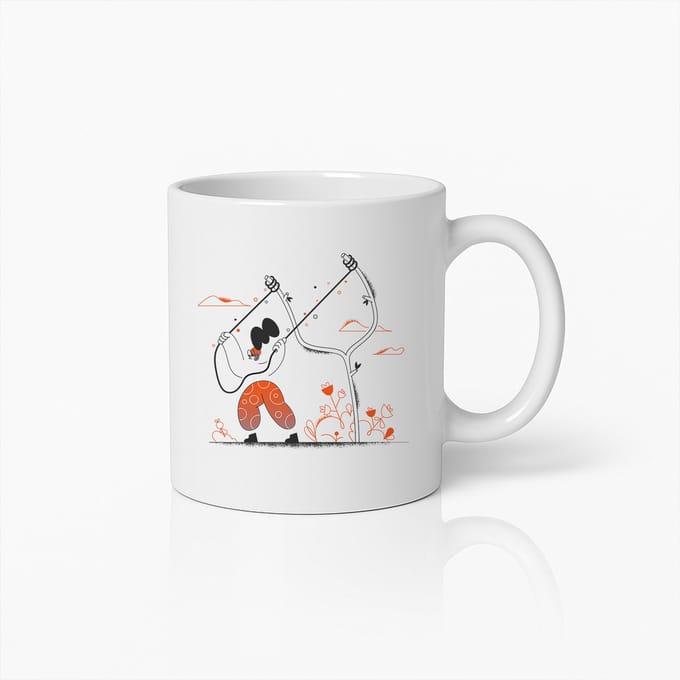 Creatieve Boogschutter Mok – Artistieke en Leuke Koffiebeker voor Boogschutters