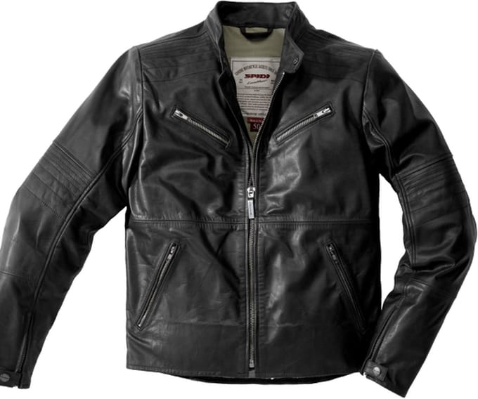 SPIDI GARAGE BLACK JACKET 50 - Maat - Jas