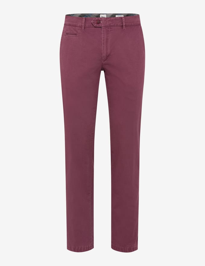 Brax Heren Chino  Style EVEREST, paars, maat 48