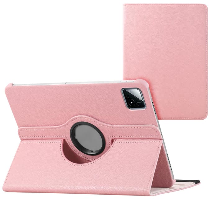 imoshion 360° draaibare Bookcase voor de Xiaomi Pad 6S Pro 12.4 - Roze