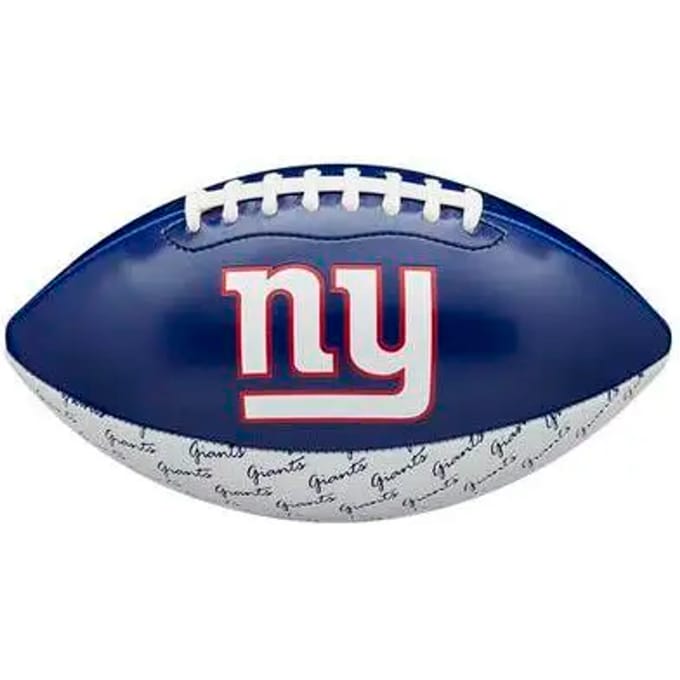 Kinder-mini bal NFL New York Giants