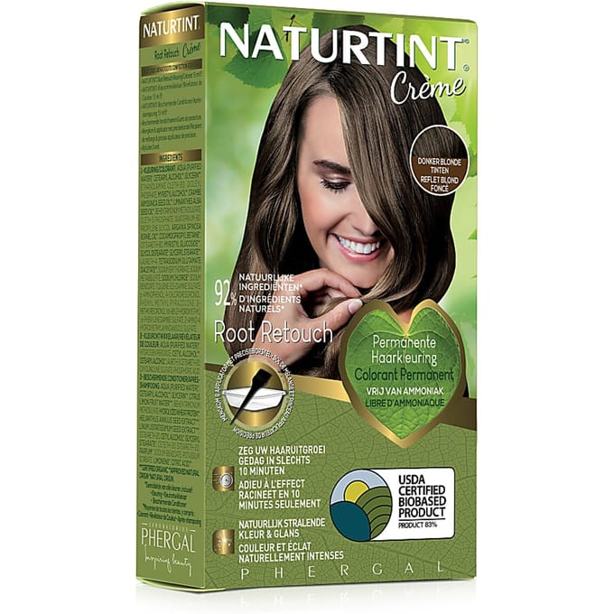 Root Retouch Donker Blonde Tinten - NATURTINT - 45ml - Vegan - Ammoniakvrij - Microplastic FREE