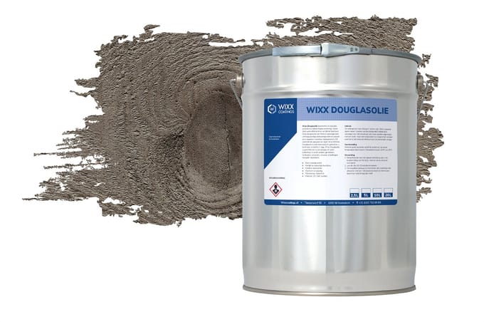 Wixx Douglas Olie UV+ - 2.5L - Zwart