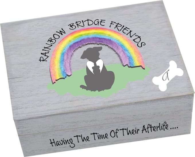 MadDeco - Memory box - opbergbox - onze kleine vriendjes - hout - hond