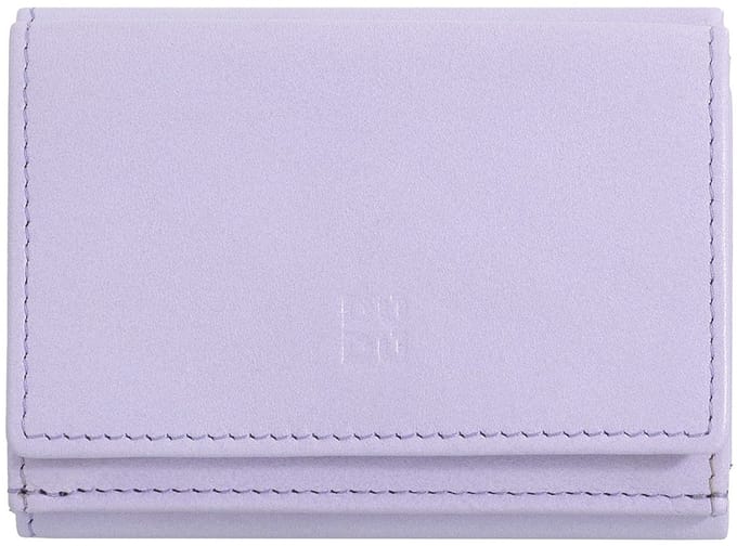 DuDu Honduras Portemonnee Leder 10 cm - Jongens - Horizontaal - provence lilac