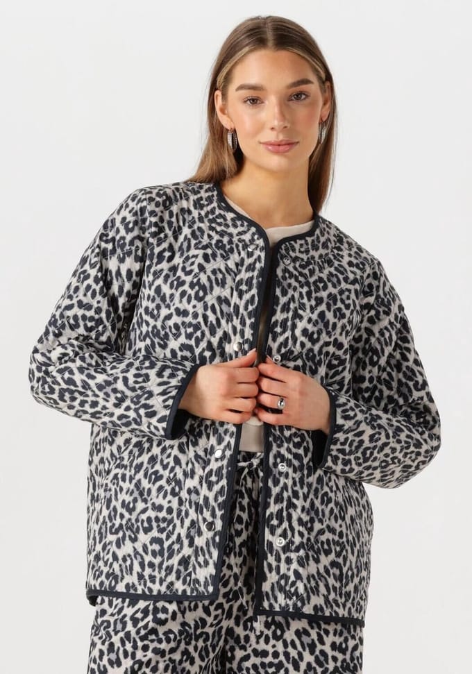 Lollys Laundry Lilyll Quilted Jacket Ls Blazers Dames - Zwart - Maat M