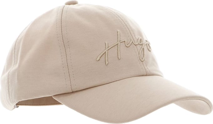 HUGO Ally Cap Open Beige Lichtbruin