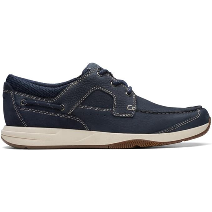 Clarks Sailview Lace leren bootschoenen