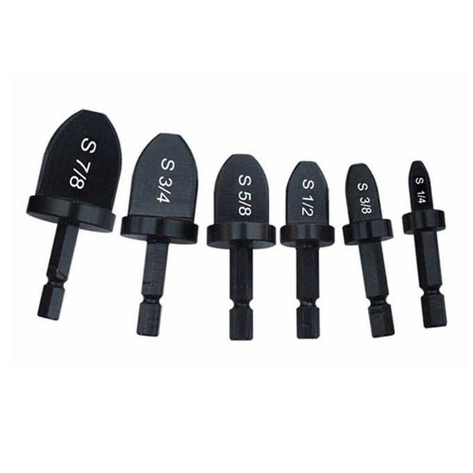 6 stuks buis expanders airconditioner koperen buis expander stuikgereedschap boor affakkelgereedschap 6Pcs