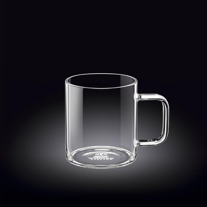 Wilmax - Borosilicaatglas Kaffeebecher - 320 ml - 1 stuk - WL-888606/A