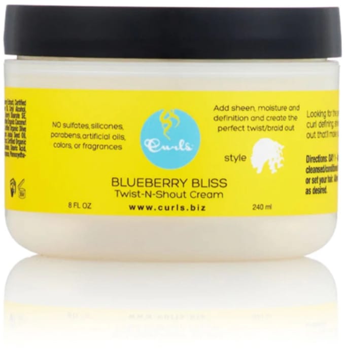 Curls Blueberry Bliss Twist-N-Shout Cream 240 ml