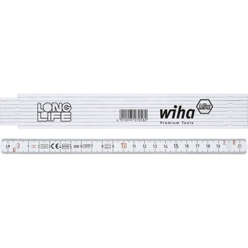 Wiha Duimstok Longlife® 2 m metrisch, 10 delen - 27057