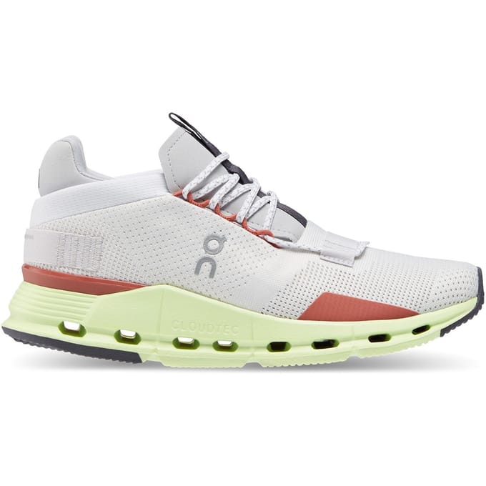 On Cloudnova 1 White Limelight Size: 36 | Running Outlet | Dames | Wit