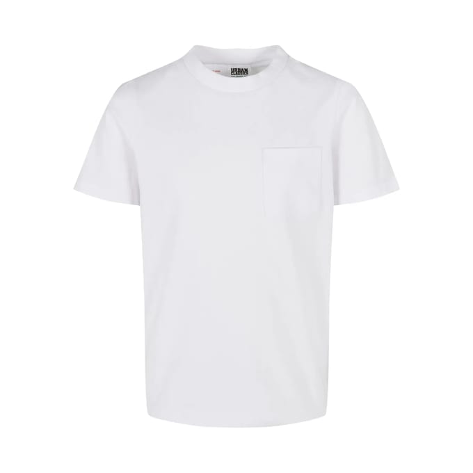 Basic pocket T-shirts van biologisch katoen voor kinderen Urban Classics (x2)
