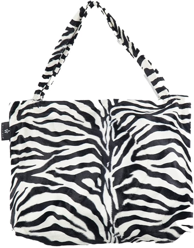 Wallabag Zebra - Sporttas - Shopper - Tote Bag - Yogatas