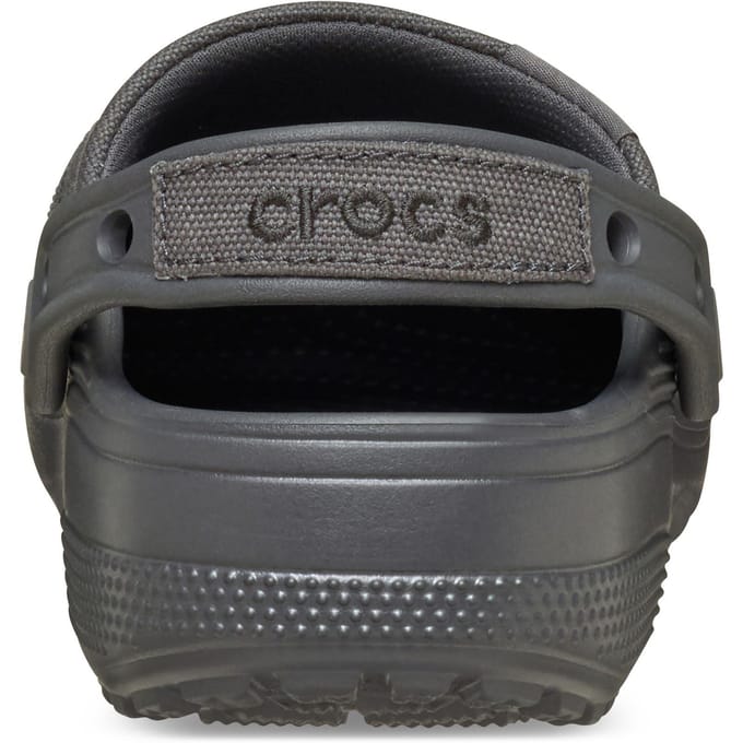 Crocs Classic Crafted Katoenen Zwarte Klompen