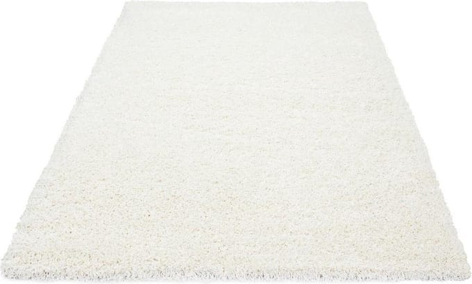 Hoogpolig vloerkleed Life - creme - 80x150 cm