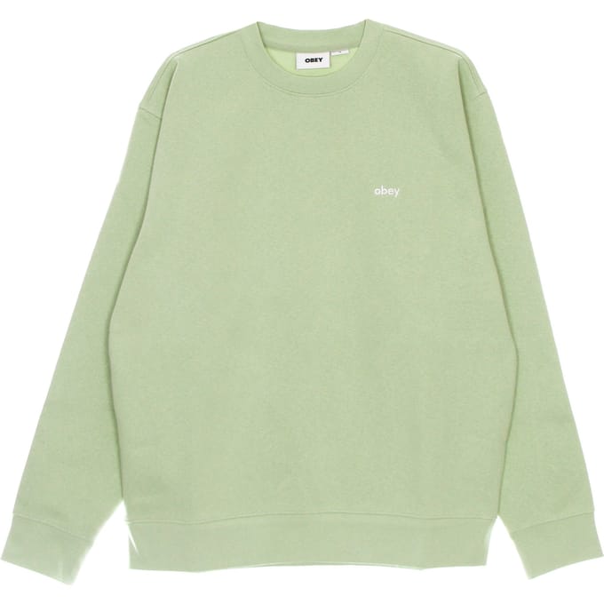 Sweatshirt voor heren met ronde hals Tab Crew Specialty Fleece Cucumber