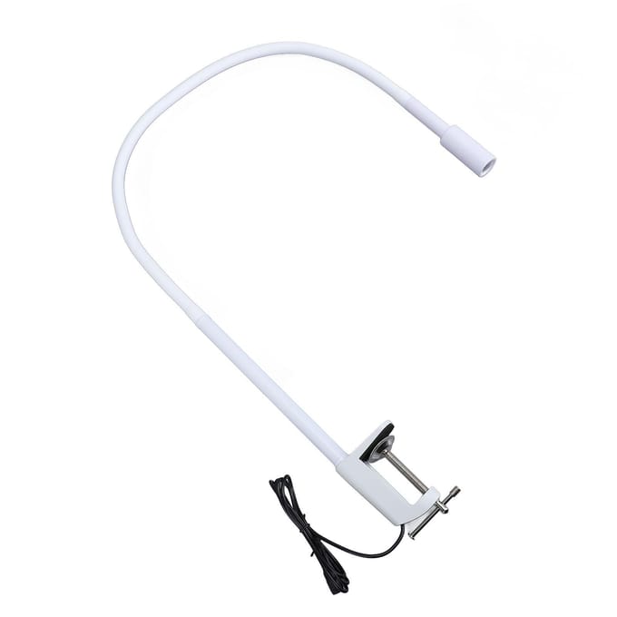 Lampe à cils à LED à col de cygne, système d'extension de cils à lumière LED UV à pliage libre pour la maison 100 ?240 V UE