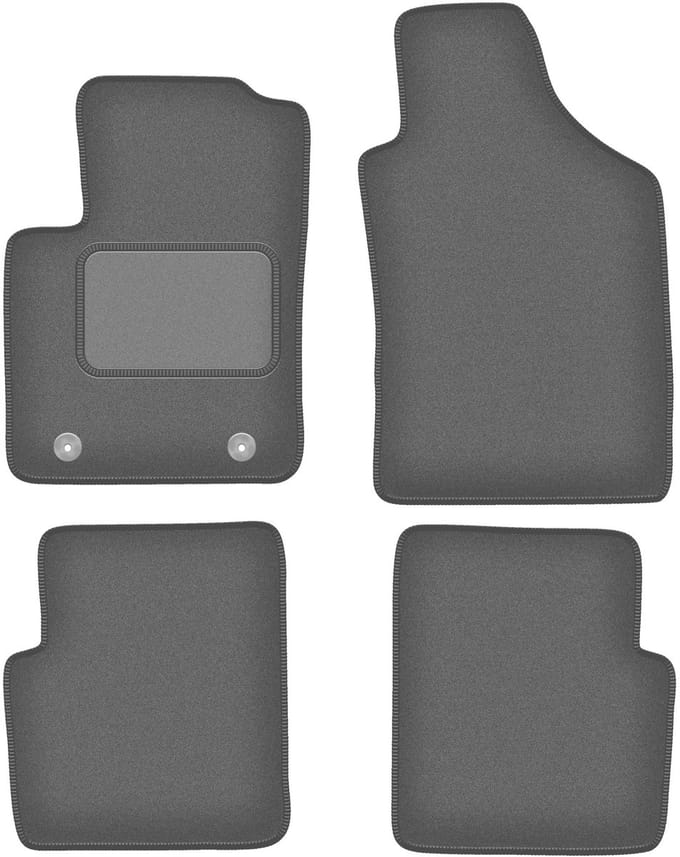 Grafiet automatten voor: Ford Ka MK2 FL hatchback (2012-2018)