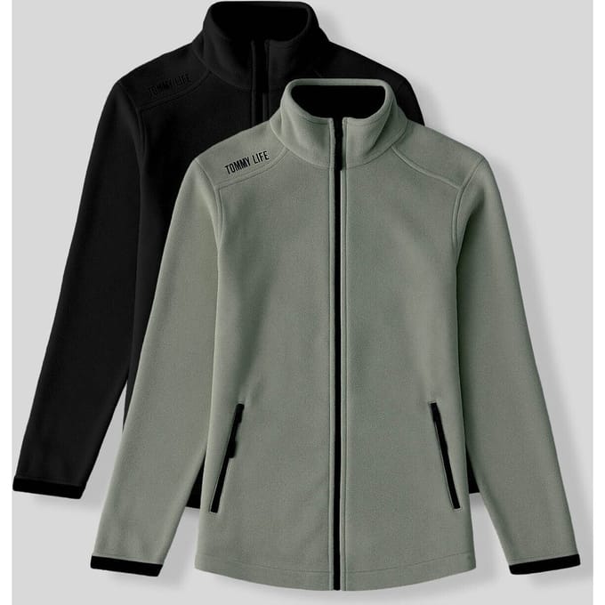 Dames Pluche Zip Sweatshirt