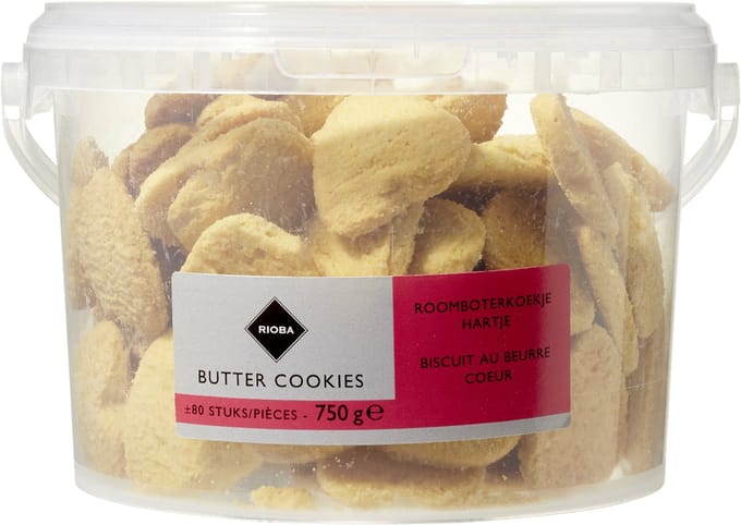 RIOBA Koekje Hartje 750G
