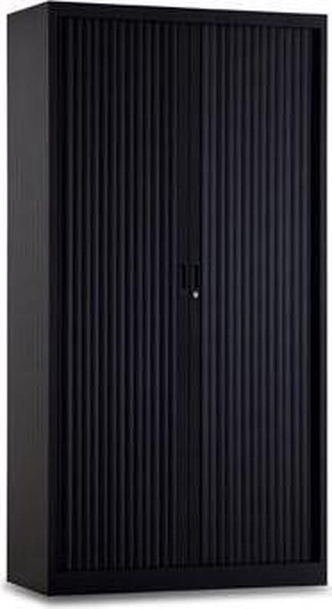 Archiefkast - Claudius Basic roldeurkast 198x120x45 zwart