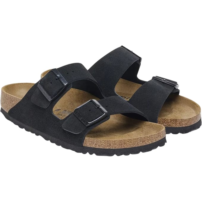 Sandalen Birkenstock Arizona Suede Leather