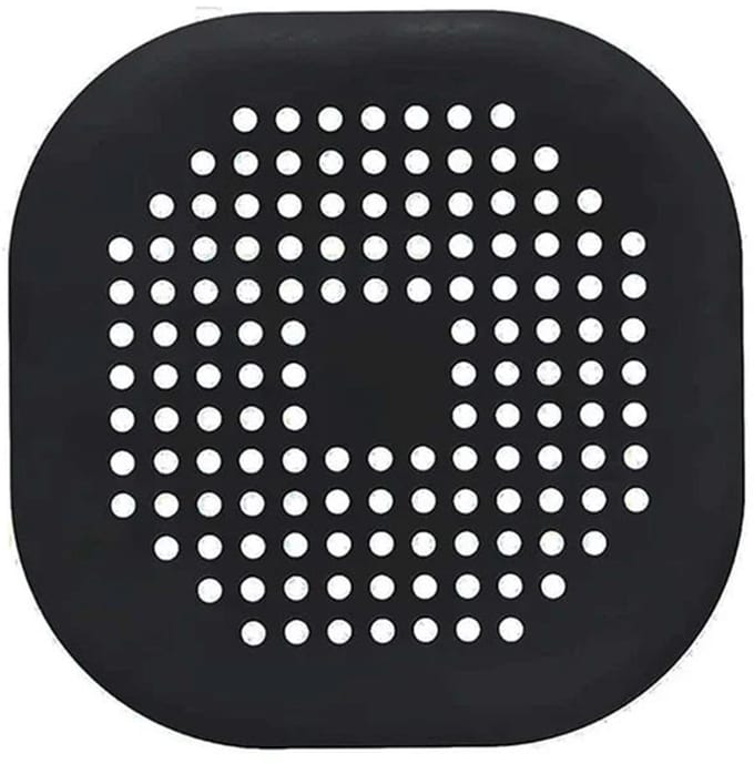 Vierkante Serie - Siliconen Afvoerfilter - Haarfilter - Badkamer - Thuisgebruik - Model SQ01